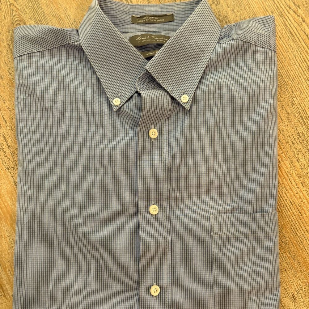 Daniel Cremieux Italian Cotton Button Down sz XL